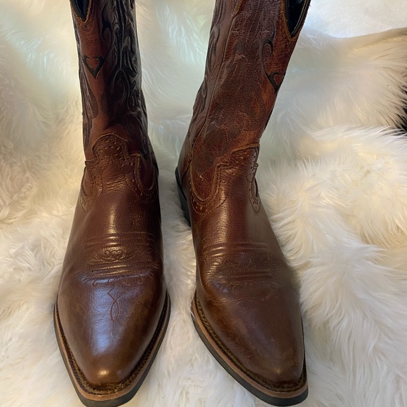 Justin western cowboy men’s boots